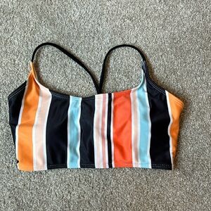 Striped Bikini top